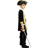 Disfraz de Pirata deluxe Colonial Collection para niño Perfil