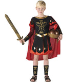 Disfraz de Centurión romano con capa para niño