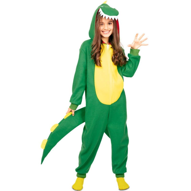 Disfraz de Dinosaurio Kigurumi infantil Niña