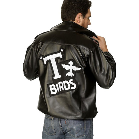 Disfraz de Grease Chaqueta T-Birds para adulto espalda