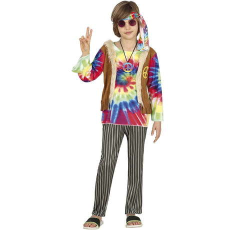 Disfraz de Hippie Boho para niño