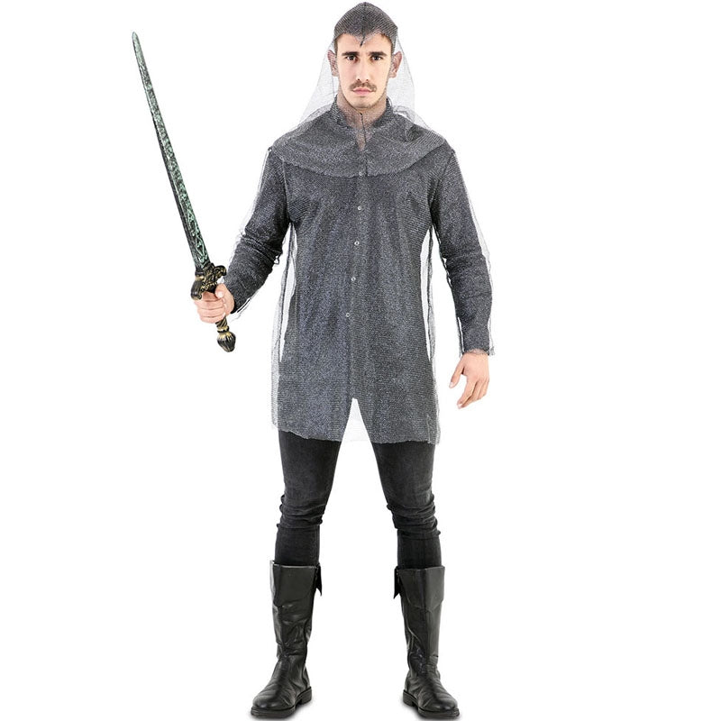 Cota de malla medieval para hombre