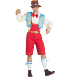 Disfraz de Pinocho Marioneta para hombre