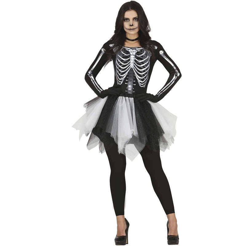 Disfraz de Miss Skeleton para mujer