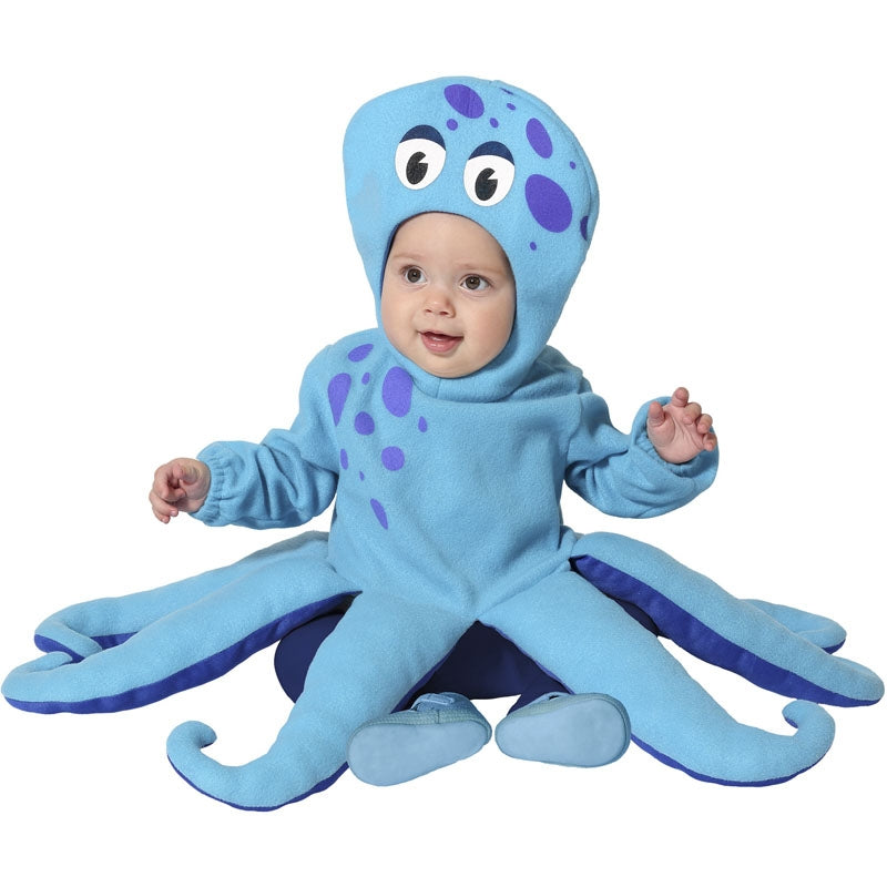 Disfraz de Pulpo azul para bebé