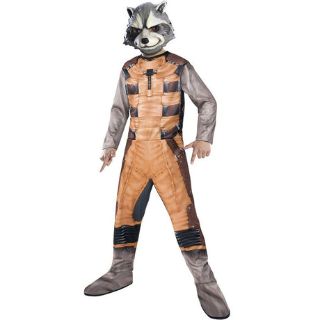 Disfraz de Rocket Raccoon para niño