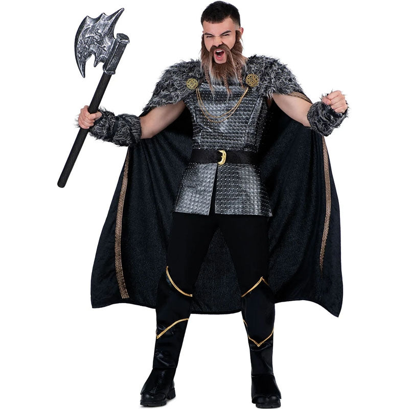 Disfraz de Vikingo Ragnar para hombre