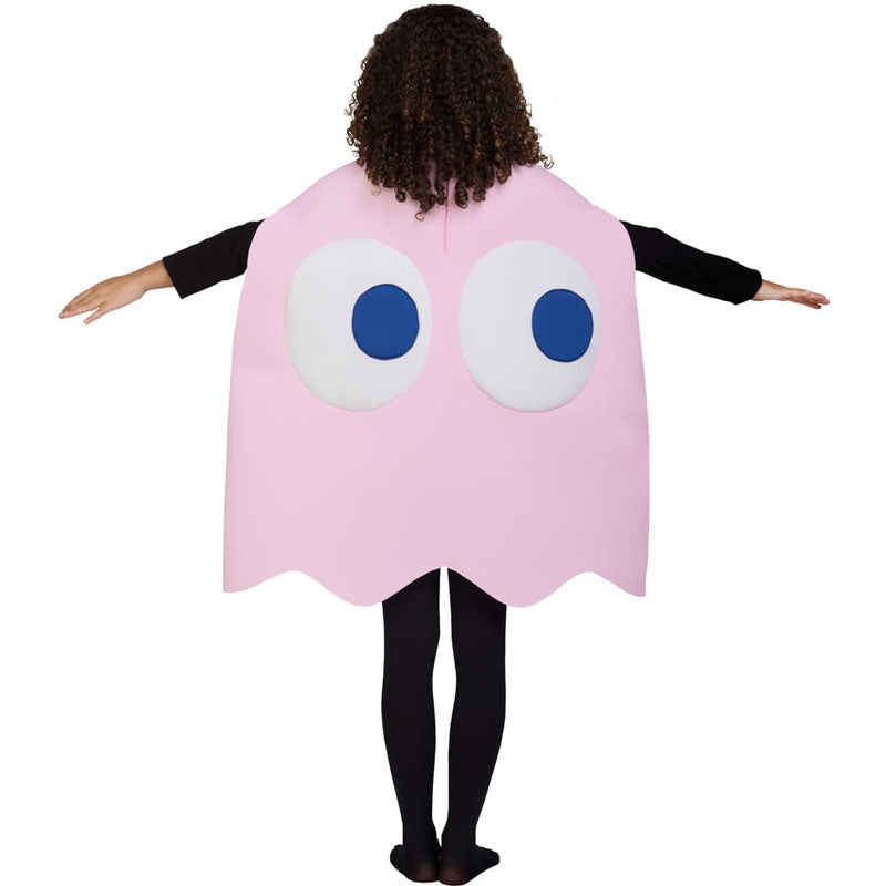 Disfraz de Fantasma Pac-Man Pinky infantil Espalda