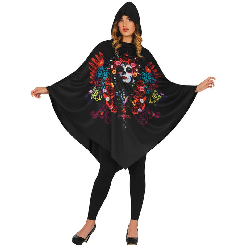 Disfraz de Poncho Catrina para mujer