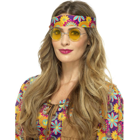 Gafas Hippie Amarillas