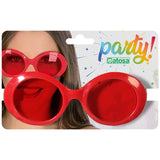 Gafas rojas Años 60 Packaging