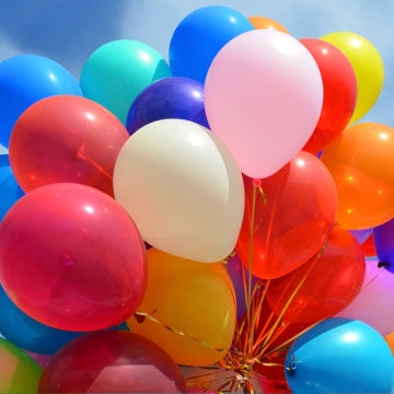 Globoflexia y globos para decoración de cumpleaños