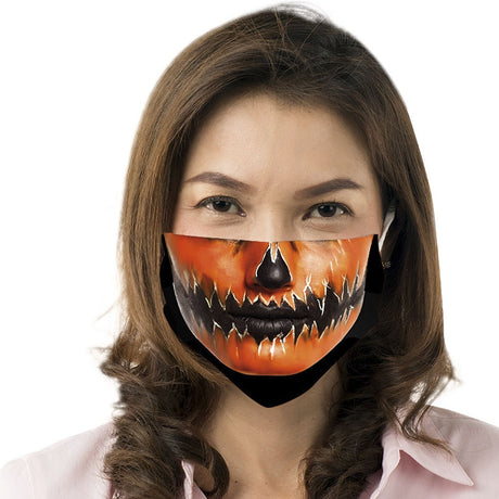 Mascarilla de Calabaza Halloween para adulto