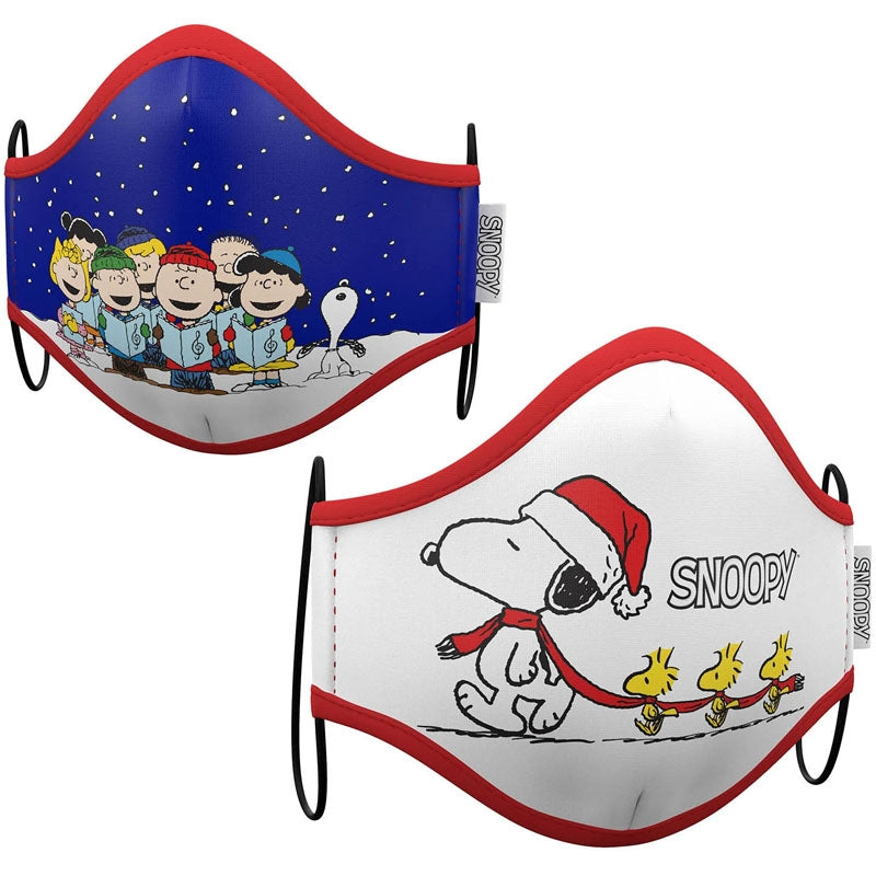 Mascarilla de Snoopy Navidad para adulto