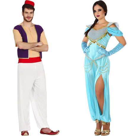 Pareja Aladdin y Jasmine