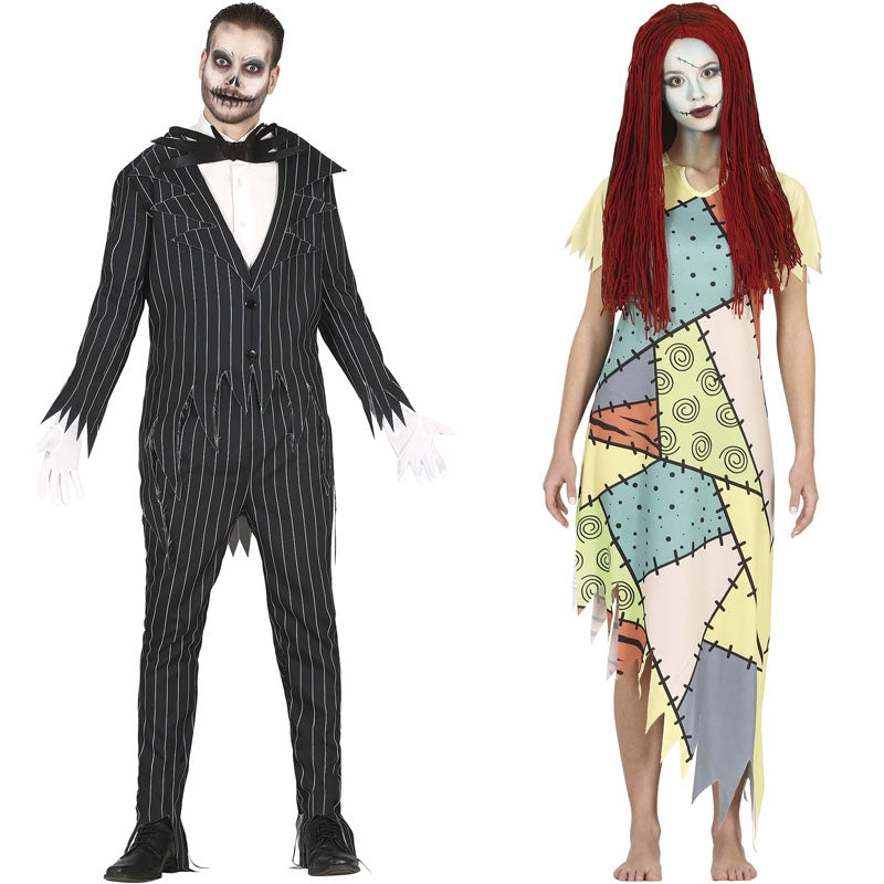 Pareja de Jack Skellington y Sally