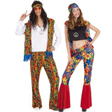 Hippies Groovy para disfrazarte en pareja