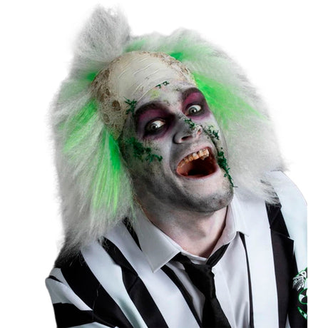 Peluca con calva Beetlejuice	