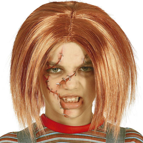 Peluca de Chucky infantil